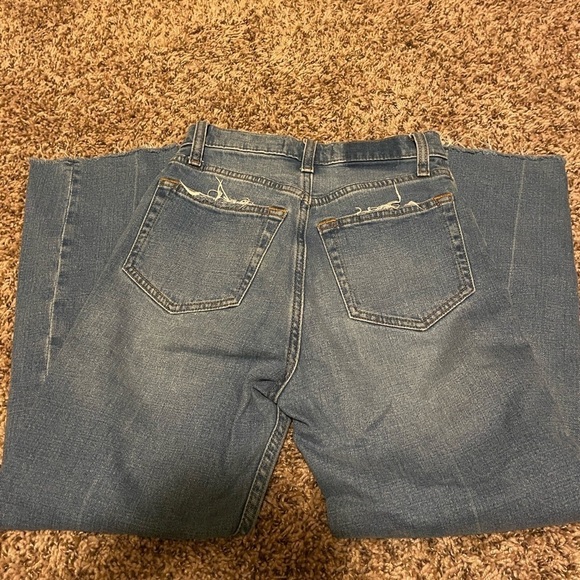 Abercrombie and Fitch Ultra High Rise Ankle Straight SZ 24S - Picture 6 of 7